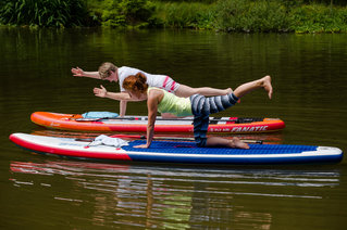 SUP-Yoga von Judith Bergsmann